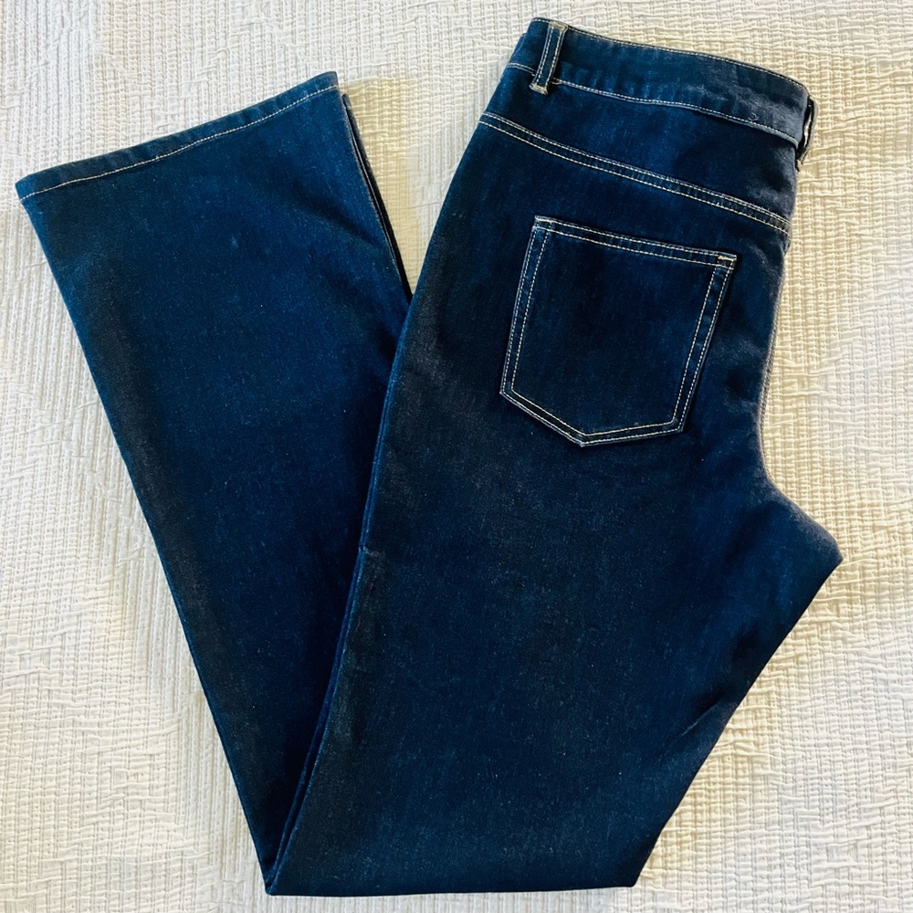 Commando Do It All Denim -  Mid‑Rise Flare Dark Indigo - XL